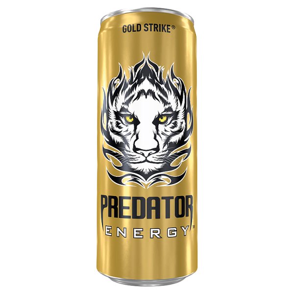 Predator Energy Gold Strike Gazowany napój energetyczny 250 ml