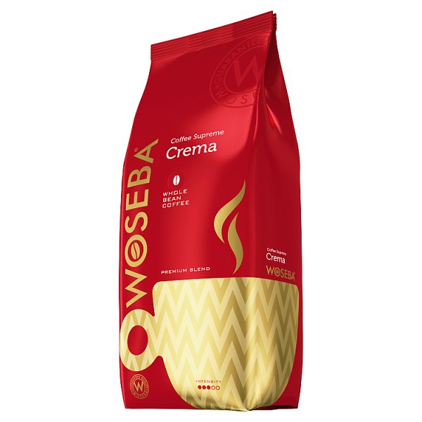 Woseba Coffee Supreme Crema Kawa palona ziarnista 1000 g