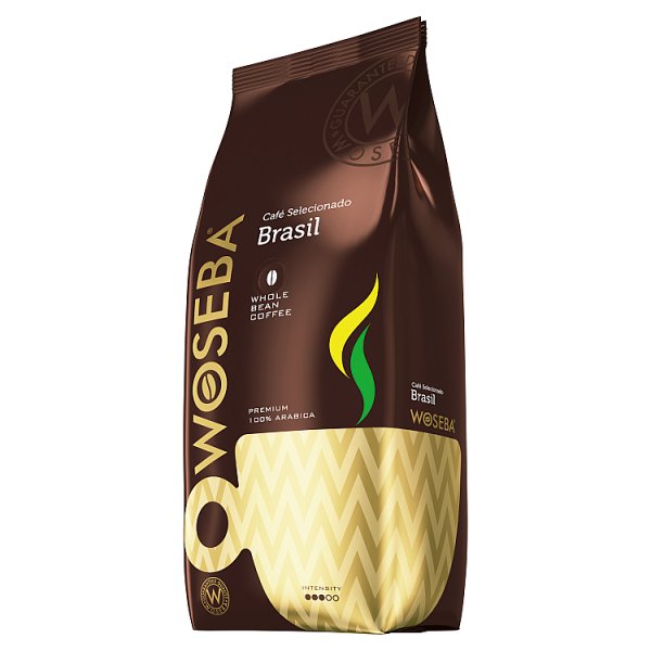 Woseba Café Selecionado Brasil Kawa palona ziarnista 1000 g