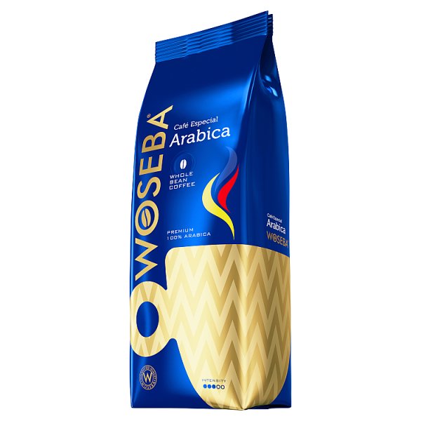 Woseba Café Especial Arabica Kawa palona ziarnista 500 g