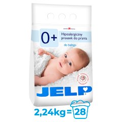 JELP 0+ Hipoalergiczny proszek do prania do białego 2,24 kg (28 prań)