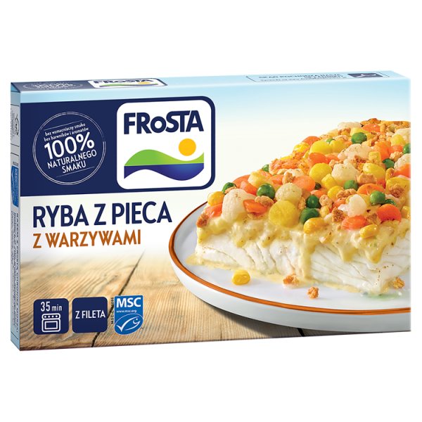 FRoSTA Ryba z pieca z warzywami 340 g