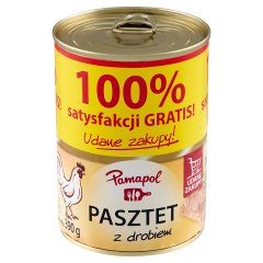Pamapol Pasztet z drobiem 390 g