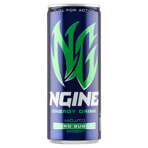 Ngine Mojito Gazowany napój energetyzujący 250 ml