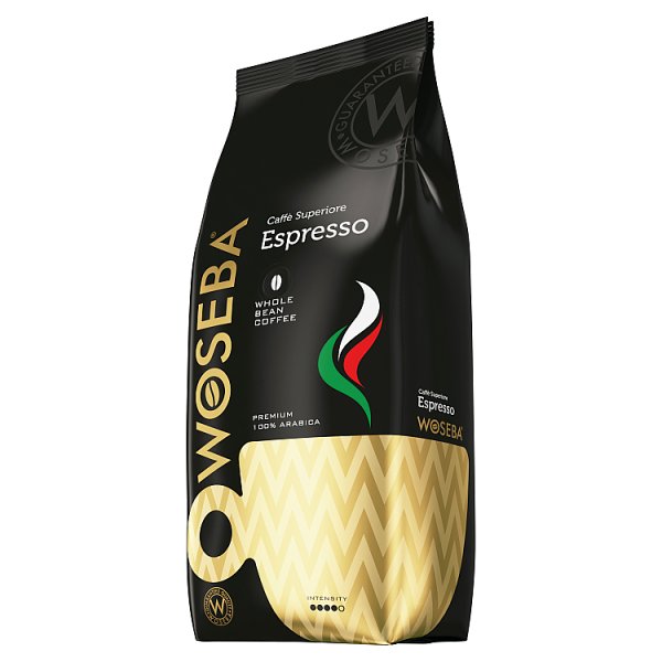 Woseba Caffé Superiore Espresso Kawa palona ziarnista 1000 g