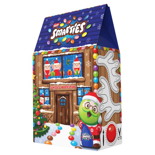 Smarties Santa&#039;s Workshop Domek 98 g