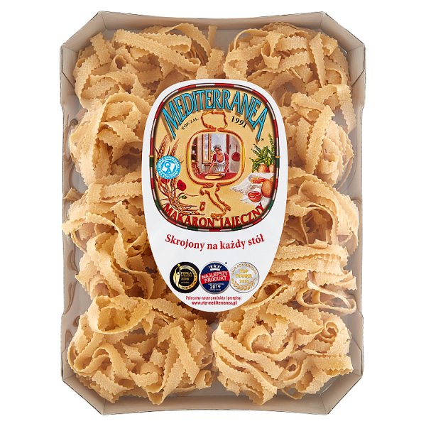 Mediterranea Makaron jajeczny 115 zygzak 500 g