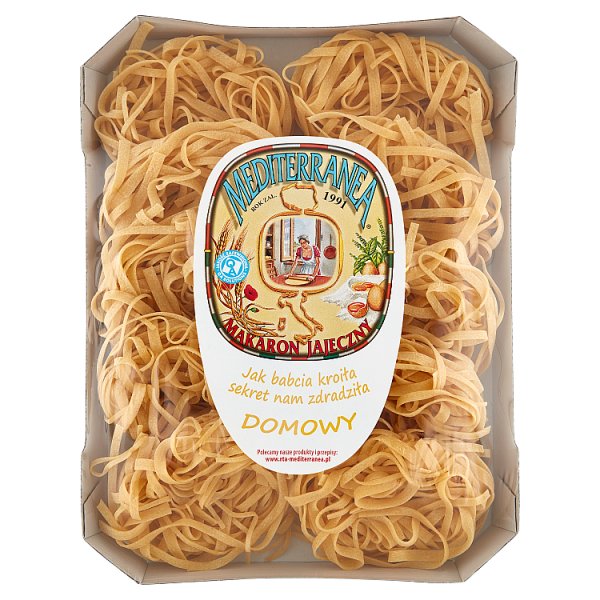 Mediterranea Makaron jajeczny 106 casarecce domowy 500 g