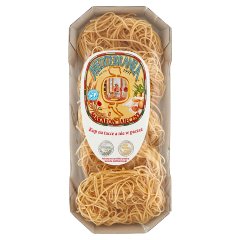 Mediterranea Makaron jajeczny 102 wstążka wąska 250 g