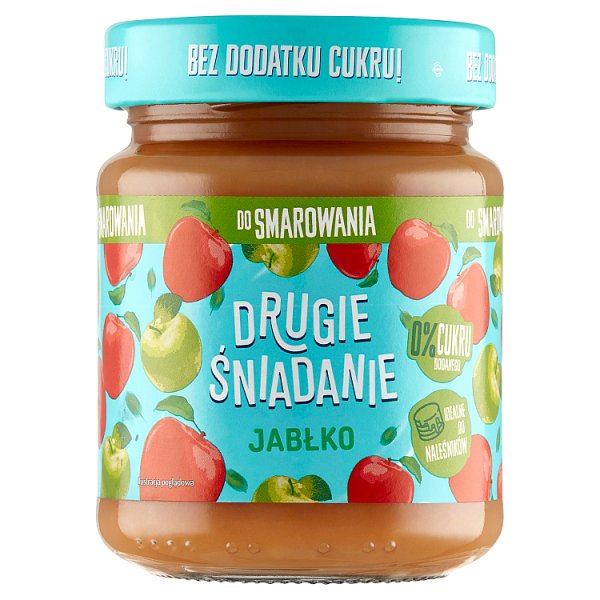 Drugie śniadanie Mus owocowy jabłko 270 g