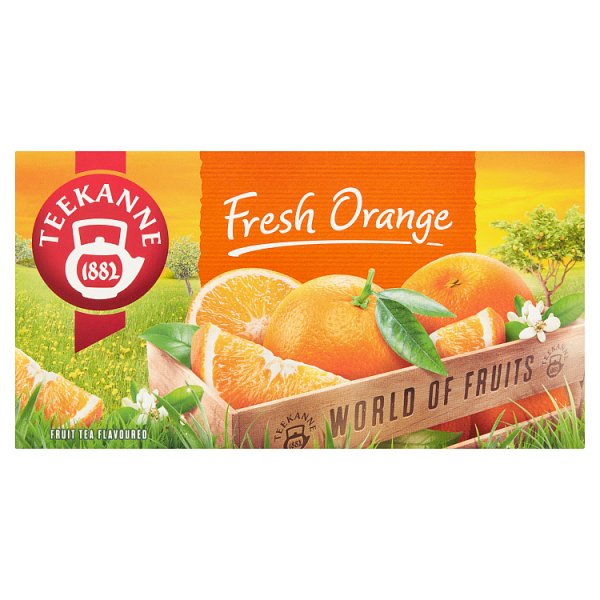 Teekanne World of Fruits Fresh Orange Mieszanka herbatek owocowych 45 g (20 x 2,25 g)