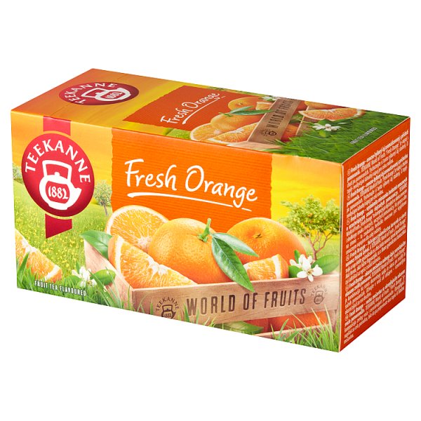 Teekanne World of Fruits Fresh Orange Mieszanka herbatek owocowych 45 g (20 x 2,25 g)