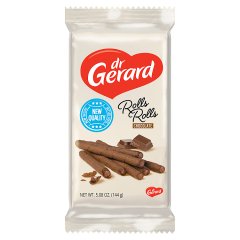 dr Gerard Rolls Rolls Rurki waflowe z kremem czekoladowym 144 g