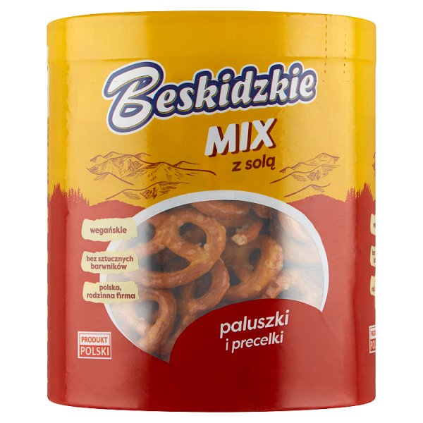 Beskidzkie Mix Paluszki i precelki z solą 300 g