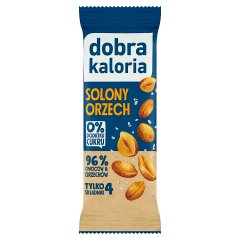 Dobra Kaloria Baton daktylowy solony orzech 35 g