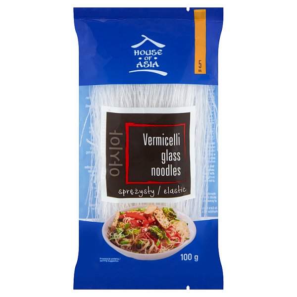 House of Asia Makaron vermicelli sprężysty 100 g