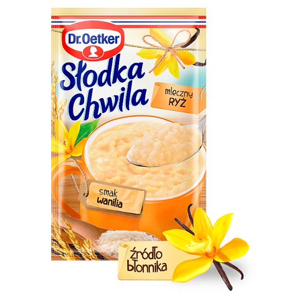 Dr. Oetker Słodka Chwila Mleczny ryż smak wanilia 58 g