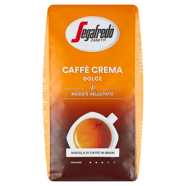 Segafredo Zanetti Caffè Crema Dolce Kawa palona ziarnista 1000 g