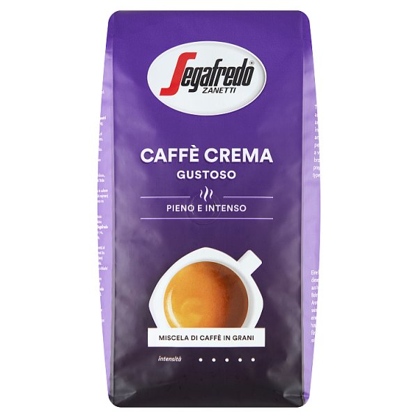 Segafredo Zanetti Caffè Crema Gustoso Kawa palona ziarnista 1000 g