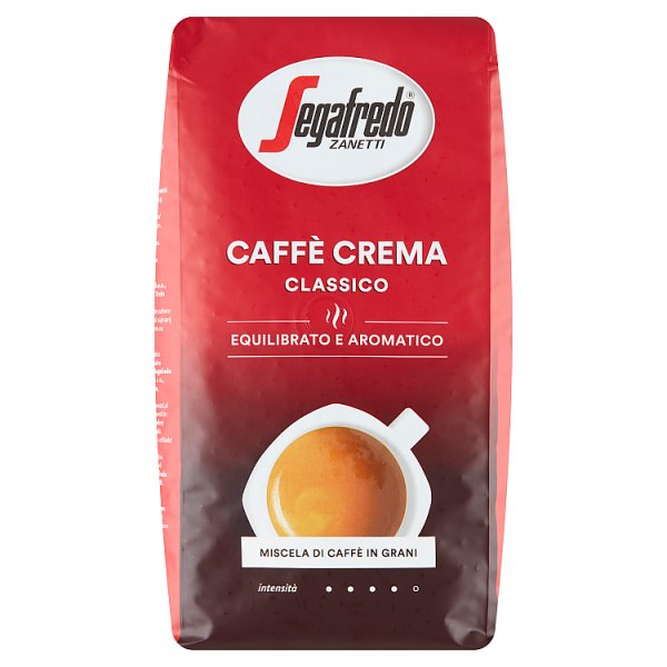 Segafredo Zanetti Caffè Crema Classico Kawa palona ziarnista 1000 g