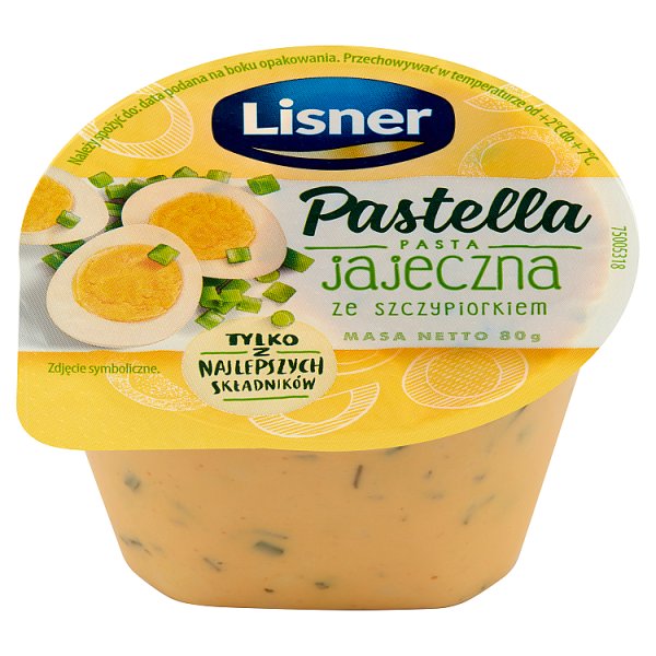 Lisner Pastella Pasta jajeczna ze szczypiorkiem 80 g