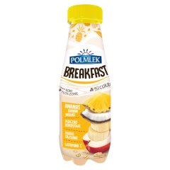 Polmlek Breakfast Jabłko-banan-ananas z płatkami owsianymi i mleczkiem kokosowym 300 ml
