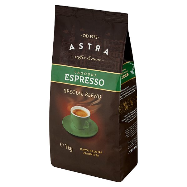 Astra Kawa palona ziarnista łagodna espresso 1 kg