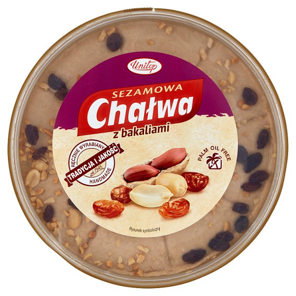 Unitop Chałwa sezamowa z bakaliami 400 g