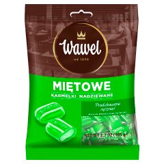 Wawel Miętowe karmelki nadziewane 105 g