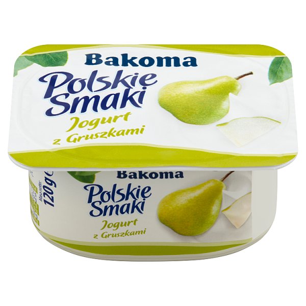 Bakoma Polskie Smaki Jogurt z gruszkami 120 g