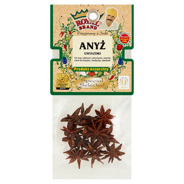 Royal Brand Anyż gwiazdki 10 g