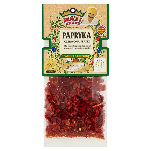 Royal Brand Papryka czerwona płatki 30 g