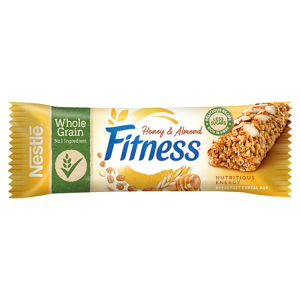 Nestlé Fitness Honey &amp; Almond Batonik zbożowy 23,5 g