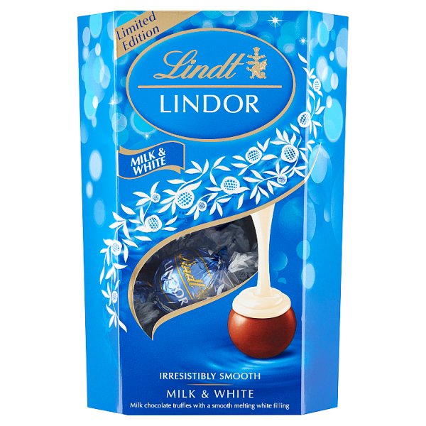 Lindt Lindor Czekolada mleczna z delikatnym rozpływającym się nadzieniem 200 g