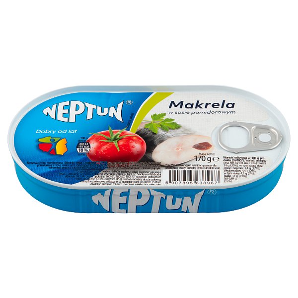 Neptun Makrela w sosie pomidorowym 170 g