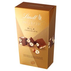 Lindt Nuxor Czekolada mleczna Gianduja z całymi orzechami laskowymi 165 g