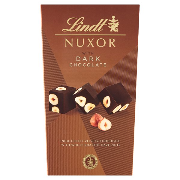 Lindt Nuxor Czekoladki Gianduja z całymi orzechami laskowymi 165 g