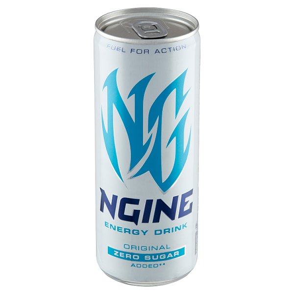 Ngine Original Zero Sugar Gazowany napój energetyzujący 250 ml