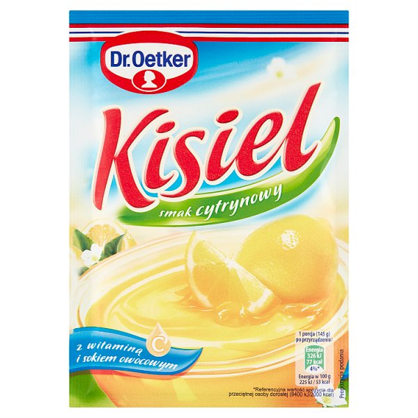 Dr. Oetker Kisiel smak cytrynowy 38 g
