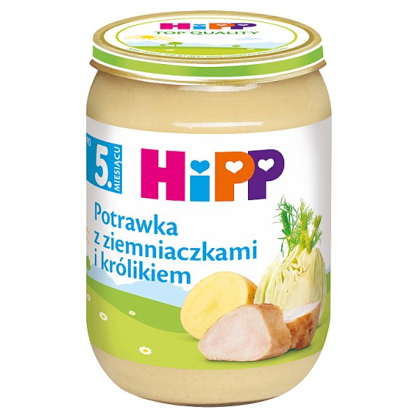 HiPP Potrawka z ziemniaczkami i królikiem po 5. miesiącu 190 g