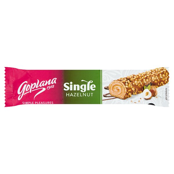 Goplana Single Wafelek nadziewany kremem orzechowym 28,5 g