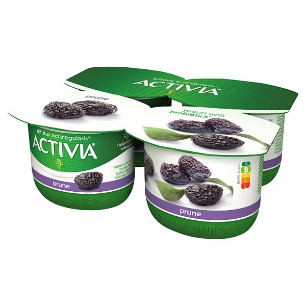 Activia Jogurt suszona śliwka 480 g (4 x 120 g)