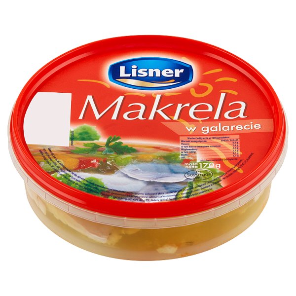 Lisner Makrela w galarecie 170 g