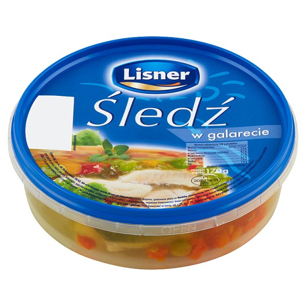 Lisner Śledź w galarecie 170 g