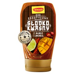 Winiary Sos egzotyczny słodko kwaśny z mango i limonką 347 g