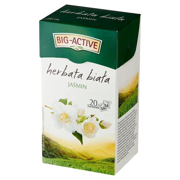 Big-Active Herbata biała jaśmin 30 g (20 x 1,5 g)