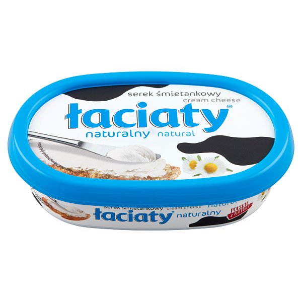 Łaciaty Serek śmietankowy naturalny 135 g