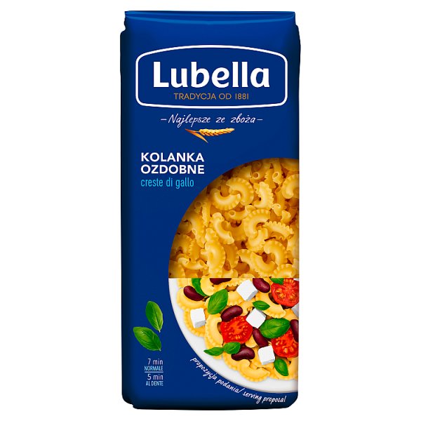 Lubella Makaron kolanka ozdobne 400 g