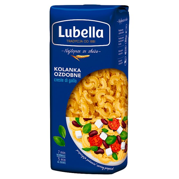 Lubella Makaron kolanka ozdobne 400 g