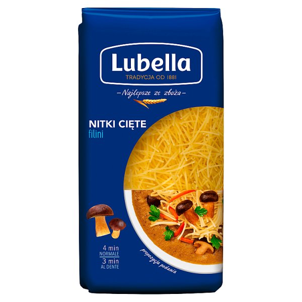 Lubella Makaron nitki cięte 400 g